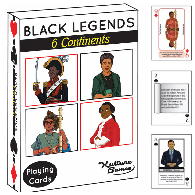 Playing Cards: Black Legends